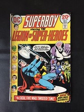 DC COMICS SUPERBOY STARRING THE LEGION OF SUPER-HEROES 198. OCT. 1973.