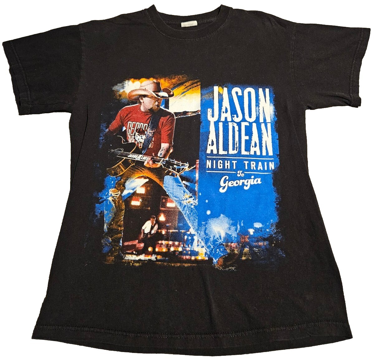 Jason Aldean Night Train To Georgia Concert Tour T-Shirt Women's
