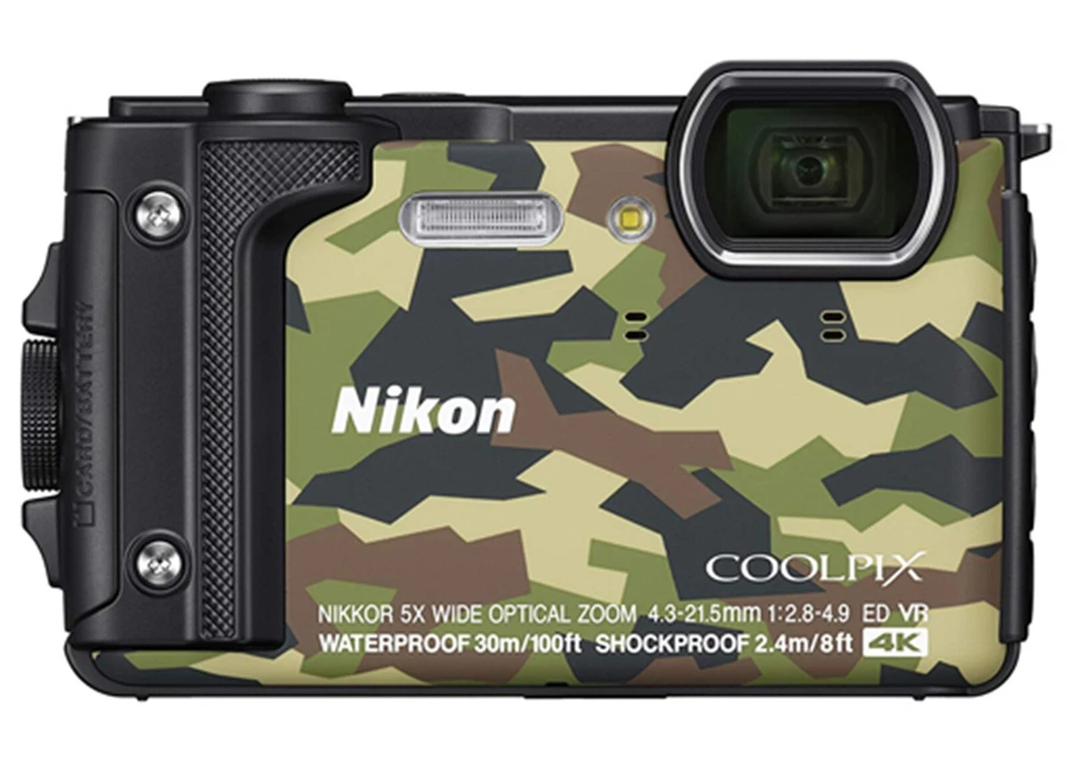Nikon COOLPIX W300 GR Camouflage Waterproof Digital Camera Wi-Fi
