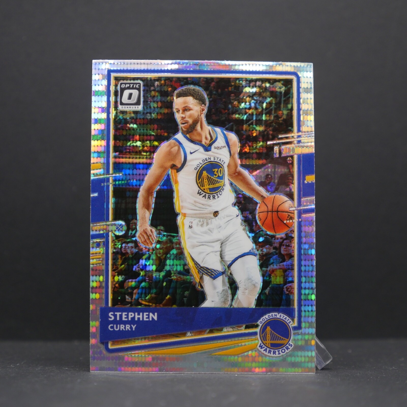 2020-21 Donruss Optic STEPHEN CURRY Silver Pulsar Prizm #17 GoldenState Warriors