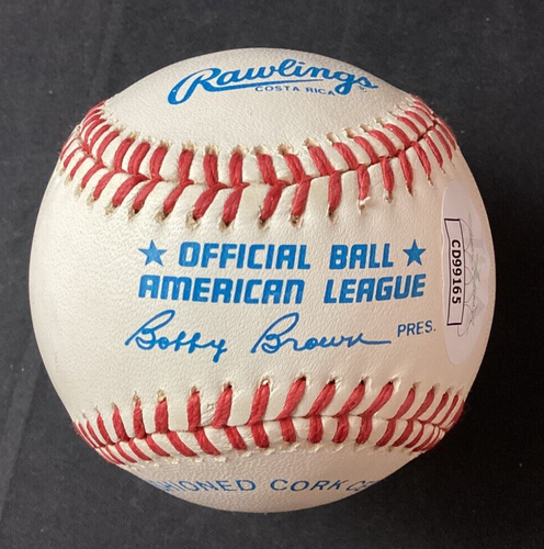 Johnny Mize Signed Rawlings Baseball JSA Cert. MLB Cardinals/Yankees HOF 1981! - Picture 4 of 5