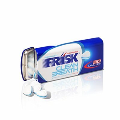 Kracie Foods FRISK CLEAN BREATH Sugarless Fresh Mint [50 Mints] (35g x 9 boxes)