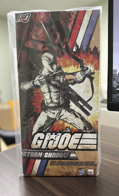 UNOPENED G.I. Joe Storm Shadow ThreeZero 1/6 Scale Collectible Action Figure Set