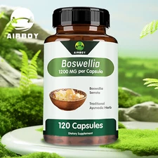 Boswellia 1200mg - Pain Relief, Promote Healthy Digestive, Respiratory Function
