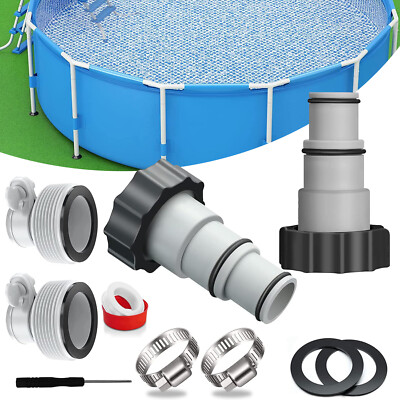 4PCS Poolschlauch Adapter Schlauchadapter Adapter A und Type B  für Intex Pool