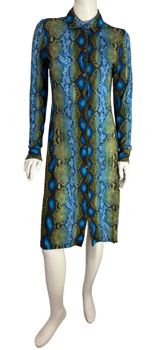 Electric Blue Python! Michael Kors Collection $14… - image 15