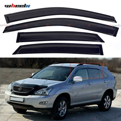 For 2004-2009 Lexus RX350 RX330 RX400h Window Visor Vent Sun Shield Rain Guard