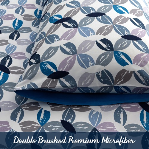 Duvet Cover Set Reversible King Size Duvet Cover Bedding Set Single Double King - Picture 263 of 544
