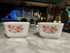 PYREX pink gooseberry refrigerator dishes combo