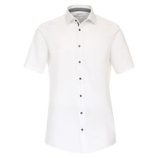 Venti men's business shirt modern fit short sleeve white 634054200 000