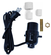 M995K-M38 Multi Size Lamp Kit for Wine, Oil, Liquor Bottles - Pre-Wired Socket