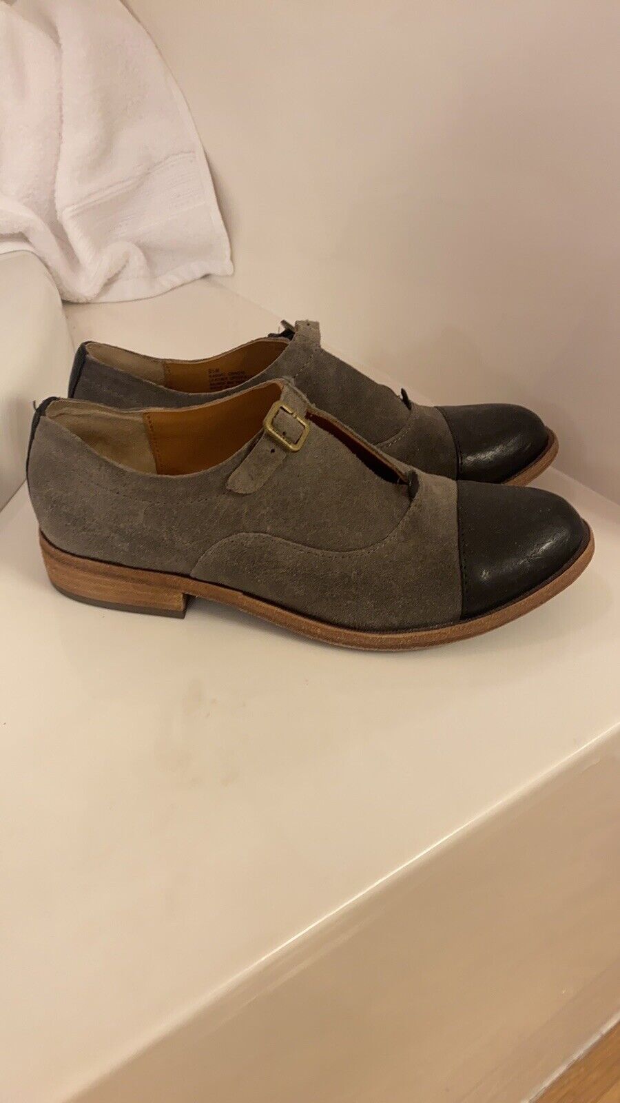KORK-EASE NISEDA Women 6.5 Leather Flat Oxford Shoe Max Japan Maker New 51% OFF