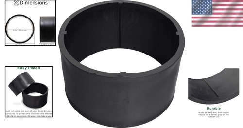 Manicotto di ricambio in PVC per tricicli drift 10" x 4,50-5 - Coleman & Razor Fit - Foto 2 di 11