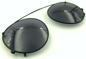 round clip on sunglasses