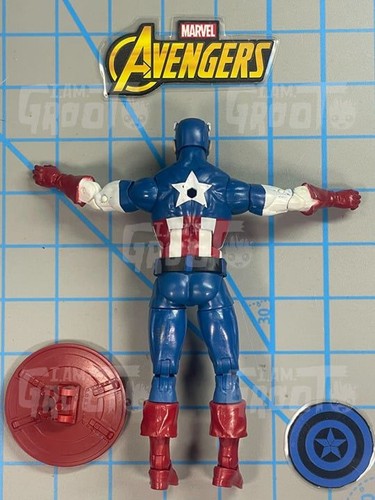 Marvel Legends Captain America Actionfigur Onslaught Wave Steve Rogers A - Bild 2 von 3