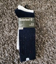 Timberland Women's Wool Blend 2 Pairs Socks NEW 6.5-9.5