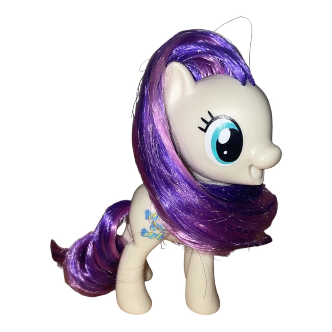 2016 My Little Pony Sweetie Drops White Pony Purple Hair Candy Cutie Mark  MLP | eBay
