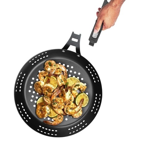 OXO SoftWorks Carbon Steel 12" BBQ Pan - Picture 5 of 5