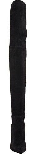 GIANVITO ROSSI Lea Cuissard Black Suede OTK Thigh Boots 37.5 or 38.5 - Picture 3 of 4