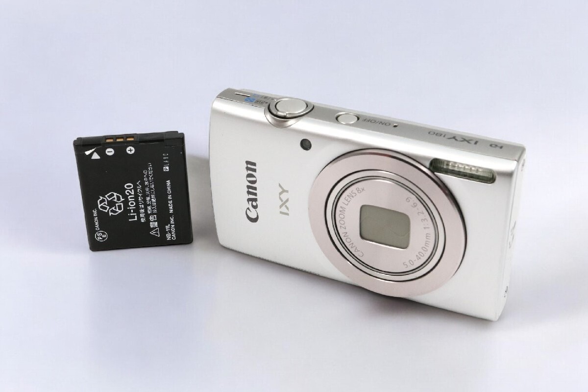 Canon IXY 180 Silver PowerShot ELPH 180 IXUS 175 Compact Digital 