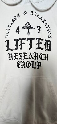 Lifted Research Group グレー パーカー LRG Men's Lifted Research Group Logo Hooded Sweatshirt