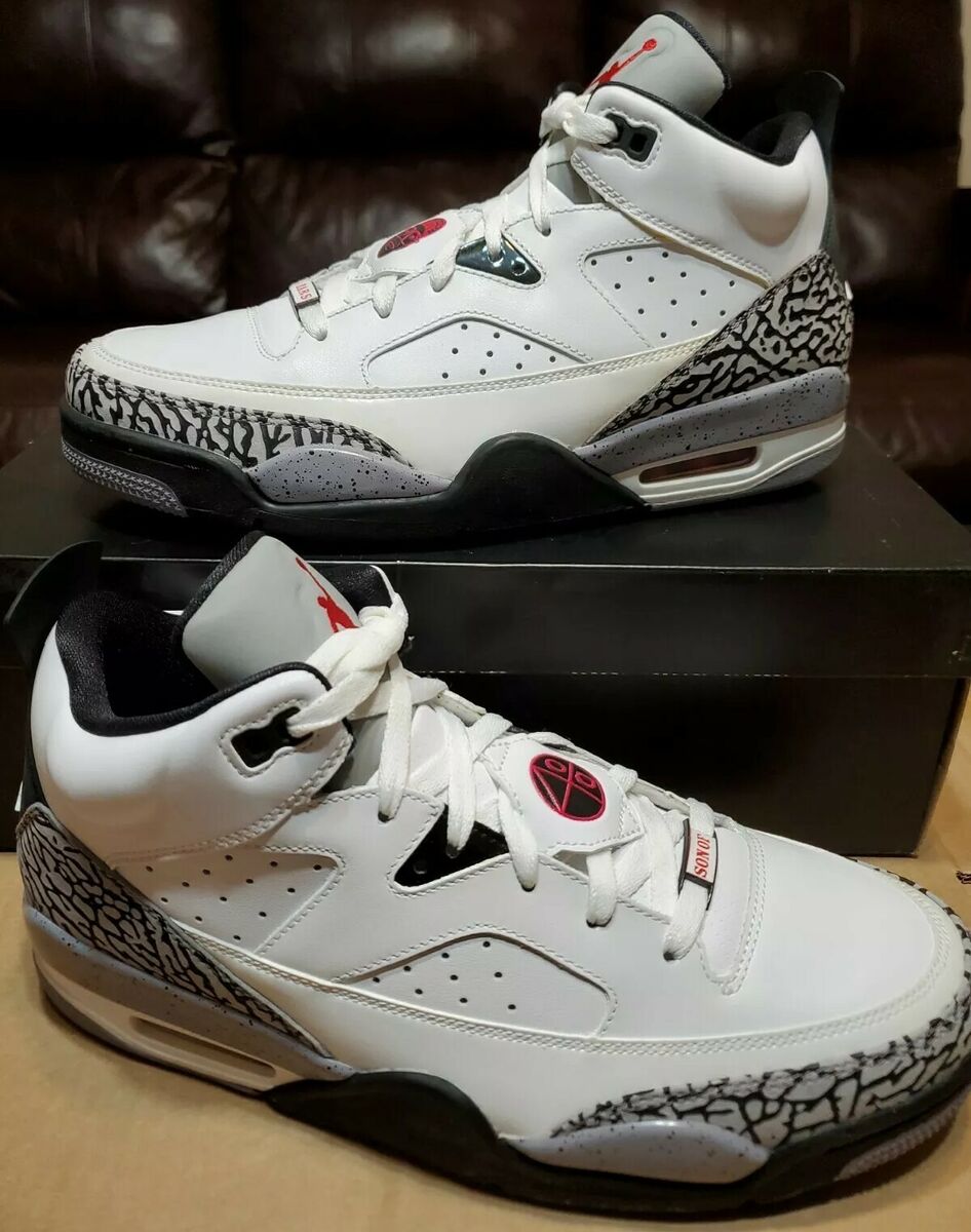 Size 10 - Jordan Son of Mars Low White Cement for sale Size 10 - Jordan Son of Mars Low White Cement for sale