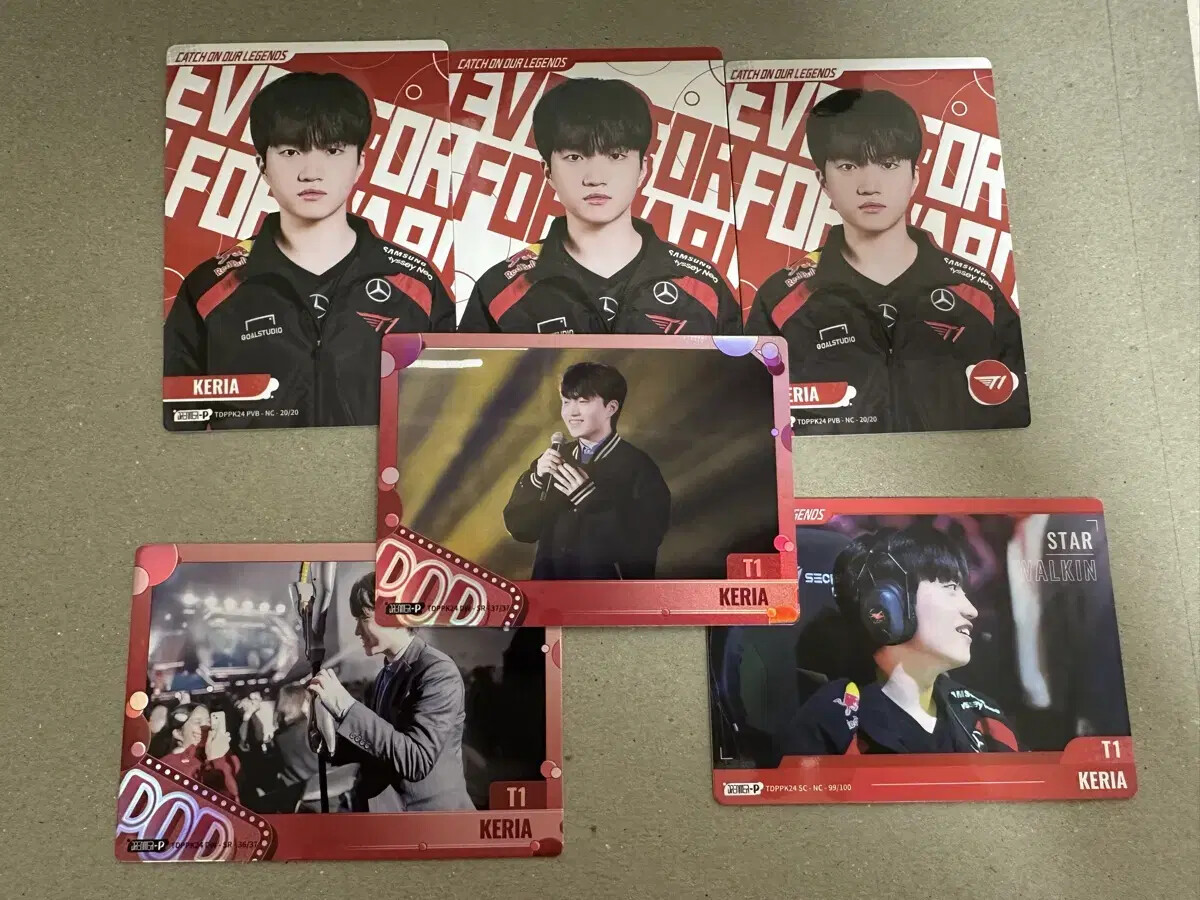 T1 Keriaフォトカード　セット T1 Keriaフォトカードセット