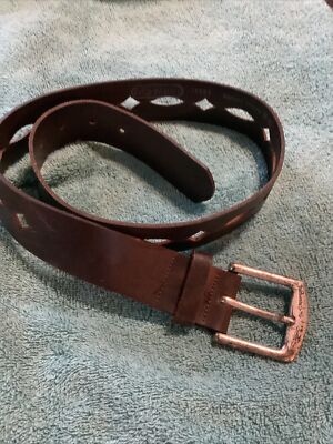 Hipwear Genuine Leather Belt Women's Med (28”-32”) Made in