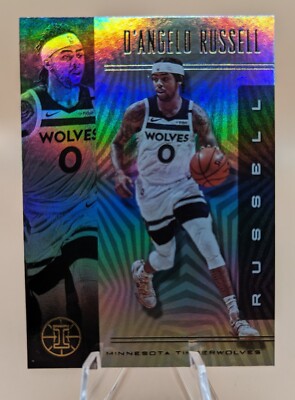 2019-20 Panini Illusions Basketball D'Angelo Russell #12 Minnesota Timberwolves