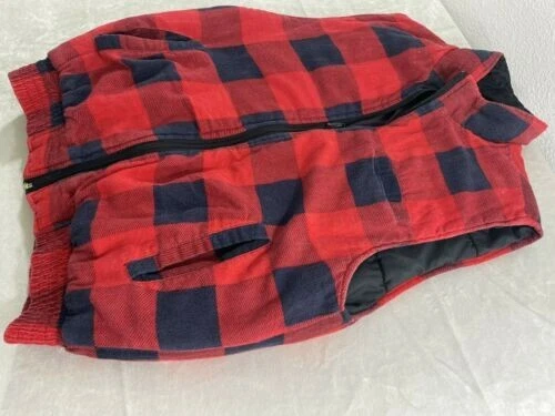 Open Trails Jacket, Size M, Color Red & Black Checker design **FREE SHIPPING** - Image 3 of 4