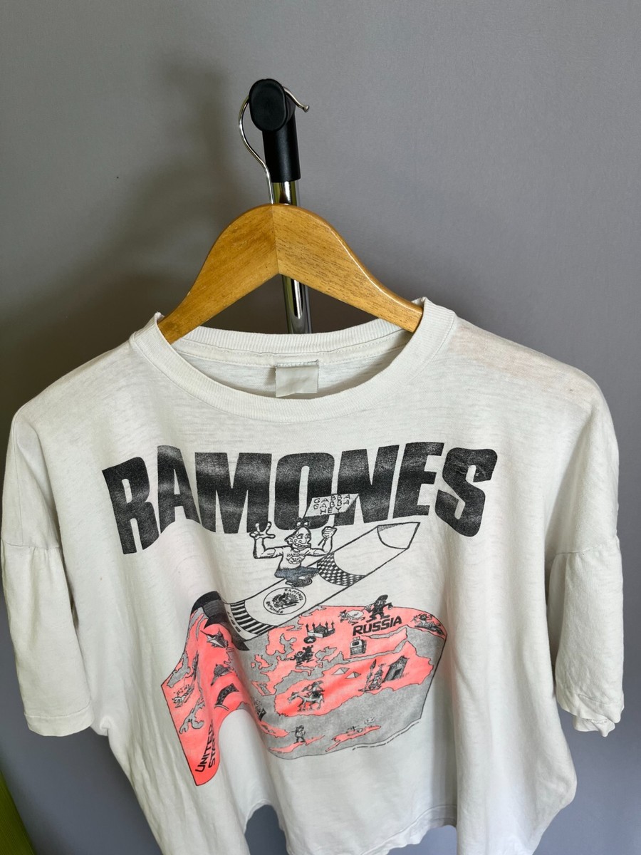 RARE Ramones UK 1991 T-shirt Gabba Gabba Hey Concert Tour RARE Ramones UK 1991 T-shirt Gabba Gabba Hey Concert Tour