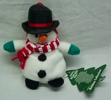 Lumpy's Bean Bag Gang SNOWBALL BEANMAN SNOWMAN 5" Bean Bag STUFFED Toy NEW