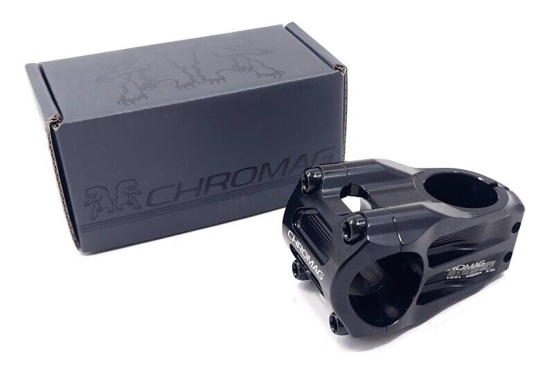 Chromag RIZA Mountain Bike Stem, 31.8, 0d x 45mm, Black | eBay Chromag RIZA Mountain Bike Stem, 31.8, 0d x 45mm, Black | eBay