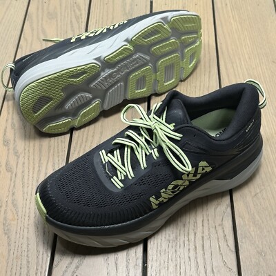 Hoka One One Bondi 7 Running Shoes Blue Graphite Butterfly Gray Athletic Mens 10 $_12.JPG?set_id=880000500F main image 4