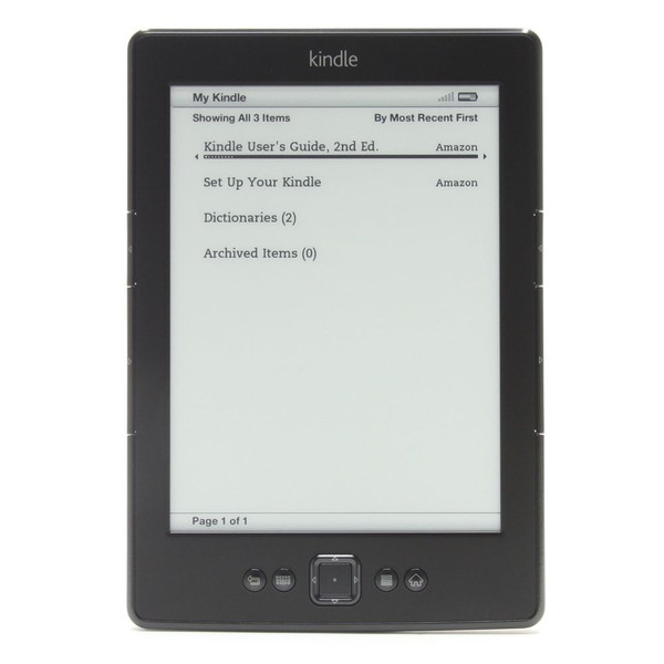Amazon Kindle (5th Generation) 2GB, WiFi, 6in Black for sale online