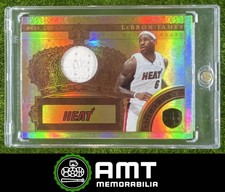LeBron James 2010-11 Panini Gold Standard Jersey 131/249 Crowns Miami Heat #15