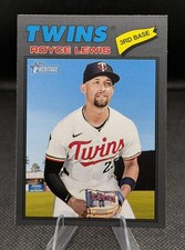 ROYCE LEWIS - 2026 Topps Heritage - Dark Gray Border #85 TWINS