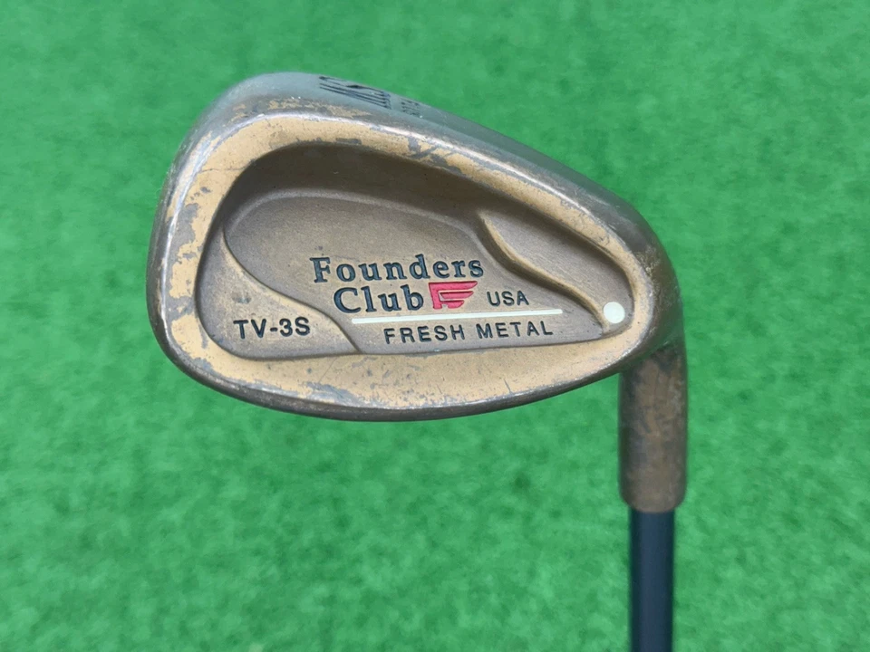 Founders Club Golf Fresh Metal TV-3S Sand Wedge Beryllium Copper Right Graphite - Image 3 of 4