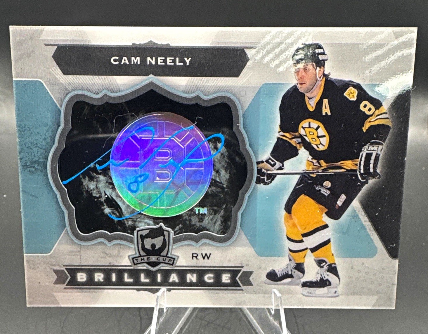 Upper Deck 2014-15 The Cup Brilliance Cam Neely Auto #B-CN Boston Bruins