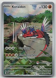 Koraidon - 014 (Pokemon Center Exclusive) Scarlet & Violet Black Star Promo