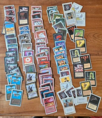 Magic The Gathering Lot / Vintage Old School MTG Karten Restposten