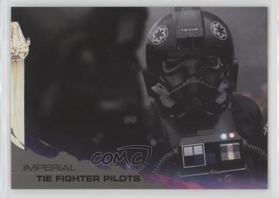 2018 Topps Star Wars: Solo Black Imperial TIE Fighter Pilot s #48 2k3