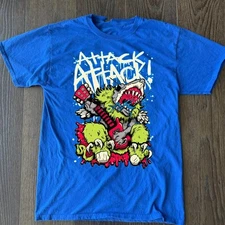Rare Attack Attack! Band Gift For Fan All Size Blue T-shirt  AL867