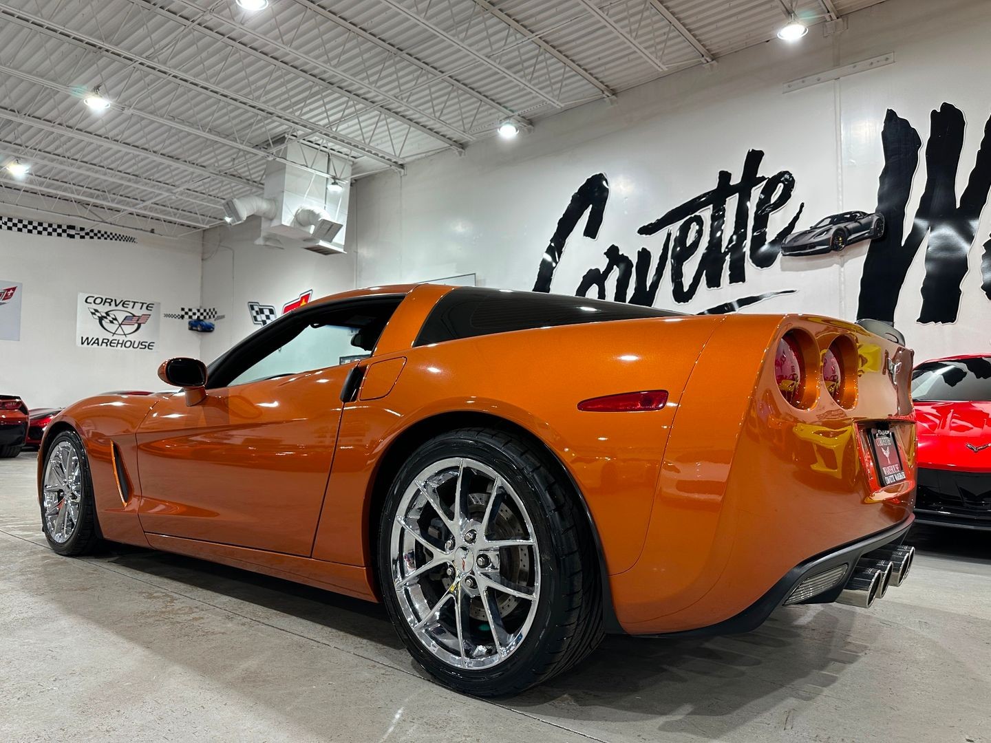 2008 [83U] Atomic Orange Metallic Chevrolet Corvette   | C6 Corvette Photo 5