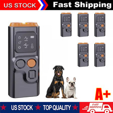 LOT Ultrasonic Dog Bark Deterrent Device with LED Flashlight Rechargeable