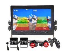 1080P 7'' Monitor DVR AHD Backup Camera For RV Truck BSD Parking Reverse