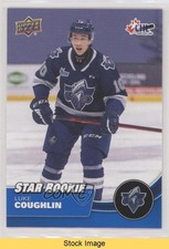 2021-22 Upper Deck CHL Star Rookie Blue Luke Coughlin #392 READ ek6