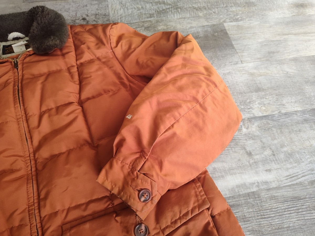 ジャケット・アウター 00s Eddie Bauer down puffer jacket Eddie Bauer Premium Quality Goose Down Jacket Made In USA 1970s