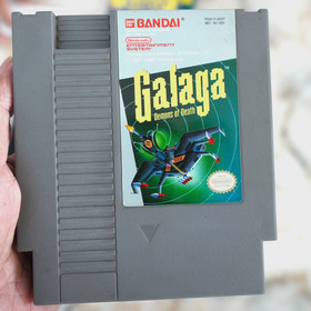 Nintendo NES GALAGA DEMONS OF DEATH CIB Complete