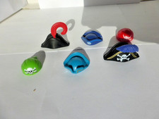 Playmobil 6 x Hut Zweispitz Dreispitz Hut Feder f&uuml;r Piraten Garde Soldat Konv. 3